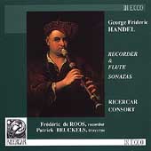 Handel: Recorder & Flute Sonatas / Ricercar Consort