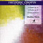 Chopin: Etudes Op 10 & 25, Etudes Posthumes / Michiko Tsuda