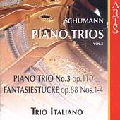 Schumann: Piano Trios Vol 2 / Trio Italiano