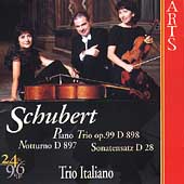 Schubert: Piano Trios vol 1 / Trio Italiano