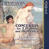 Mendelssohn: Concertos for 2 Pianos / Wit, Mrongovius, et al