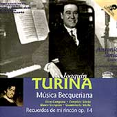 Turina: Musica Becqueriana / Antonio Soria