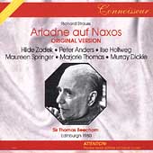 Strauss: Ariadne auf Naxos / Beecham, Hollweg, Zadek, et al