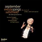September Songs (The Music Of Wilder Weill And Warren)