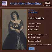 Verdi: La Traviata / Antonicelli, Capsir, Conti, Cecil, Galeffi et al