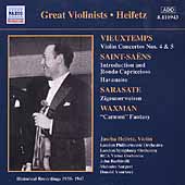 Jascha Heifetz - Works for Violin and Orchestra
