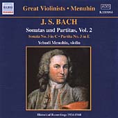 Bach: Sonatas and Partitas, Volume 2