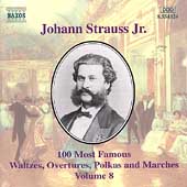J. Strauss Jr.: 100 Most Famous Waltzes Vol 8