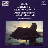 Mosonyi: Piano Works Vol 5 / Istvan Kassai