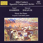 Barrios, Infante: Music for Piano / Eugenia Gabrieluk