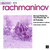 Rachmaninov: Second Suite, 24 Preludes / The Labeques, Lympany