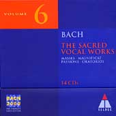 Bach 2000 Vol 6 - Sacred Vocal Works - Masses, Passions, etc
