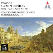 Mozart: Symphonies no 10, 11, 42 & 44-46 / Harnoncourt