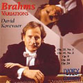 BRAHMS:VARIATIONS FOR PIANO:D.KREVAAR(p)