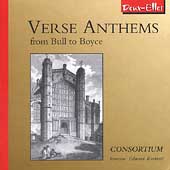 Verse Anthems - From Bull to Boyce / Barbieri, Consortium