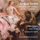 Tartini: Violin Concertos Vol 1 / Interpreti Veneziani