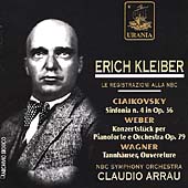 Tchaikovsky: Symphony No 4;  Weber, Wagner / Kleiber, NBC SO