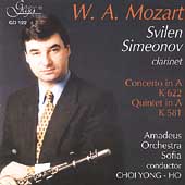 Mozart: Concerto for Clarinet, etc /Simeonov, Yong-Ho, et al