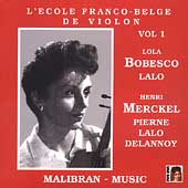L'Ecole Franco-Belge de Violon Vol 1 - Bobesco, Merckel