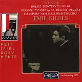 Mozart, Brahms, Debussy, Stravinsky: Piano Works / Gilels