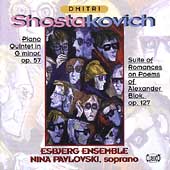 Shostakovich: Piano Quintet, Romances / Pavlovski, Esbjerg