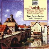 Dvorak: Works for Violin & Piano / Becker-Bender, Brankovic