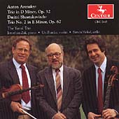 Arensky, Shostakovich: Trios / Heled, Zak, Pianka