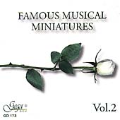 Famous Musical Miniatures Vol 2 / Levy, Simhah Collegium