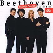 Beethoven: String Quartet Op 127 & 135 / Skampa Quartet
