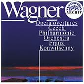 Wagner: Opera Overtures / Konwitschny, Czech Philharmonic