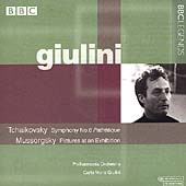 Tchaikovsky: Symphony no 6;  Mussorgsky / Giulini, et al