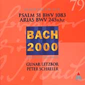 Bach 2000 Vol 79 - Psalm 51, etc / Schreier, Letzbor, et al