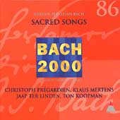 Bach 2000 Vol 86 - Sacred Songs / Koopman, Mertens, et al
