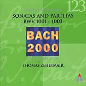 Bach 2000 Vol 123 - Sonatas & Partitas BWV 1001-3 /Zehetmair