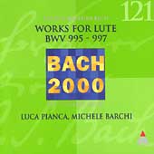 Bach 2000 Vol 121 - Works for Lute / Luca Pianca, M. Barchi