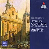 Boccherini: String Quartets Op. 32 nos 4-6 / Quartetto Esterhazy