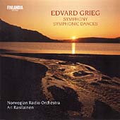 Grieg: Symphony, Symphonic Dances / Ari Rasilainen, Norwegian Radio Orchestra