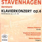 Stavenhagen: Klavierkonzert Op 4, etc / Pistorius, Salomon