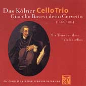 Cervetto: Six Trios for 3 Cellos / Koelner Cello Trio