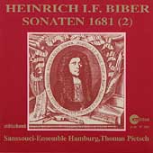 Biber: Sonaten 1681 (2) / Pietsch, Sanssouci