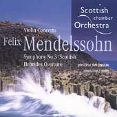 Mendelssohn: Symphony no 3, etc / Swensen, Scottish CO