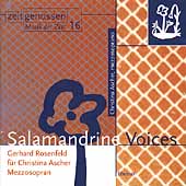 Zeitgenossen 16 - Rosenfeld: Salamandrine Voices, etc