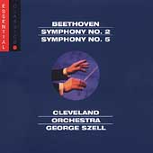 Beethoven: Symphonies no 2 & 5 / Szell, Cleveland Orchestra