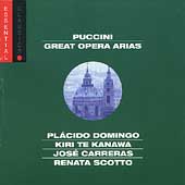Puccini - Great Opera Arias / Domingo, Te Kanawa, et al