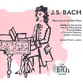 Bach - Masterpieces for Solo Piano / James Friskin