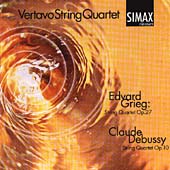 Grieg: String Quartet; Debussy: String Quartet / Vertavo String Quartet