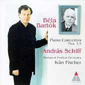 Bartok: Piano Concertos 1-3 / Schiff, Fischer, Budapest FO