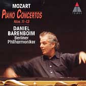 Mozart: Piano Concertos no 11-13 / Barenboim, Berlin PO