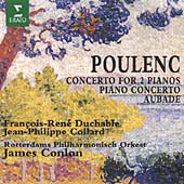 Poulenc: Piano Concerto etc / Conlon, Duchable, Collard et al