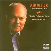 Sibelius: Symphonies 4 & 6 / Berglund, CO of Europe